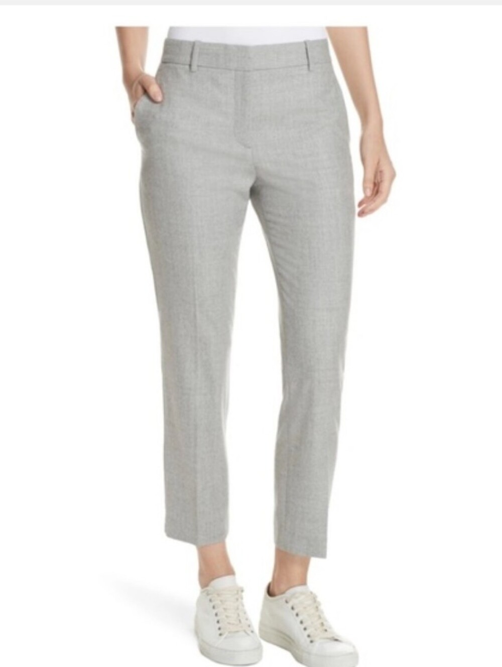 Theory Treeca 2 Light Gray Pant